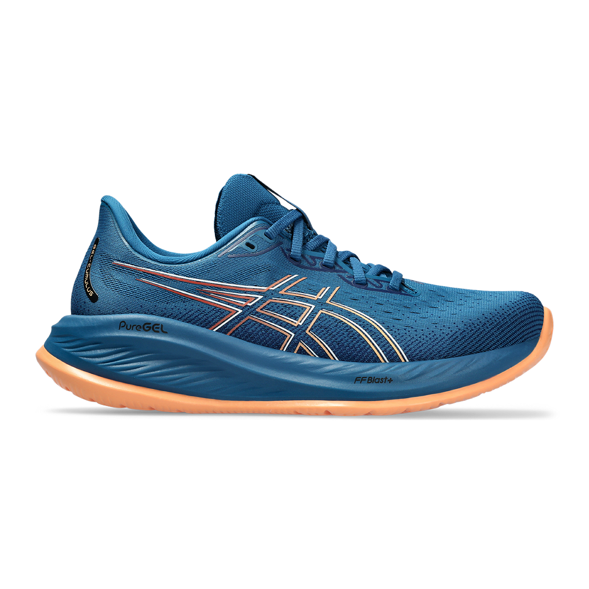 Asics Gel Cumulus 26 - Rich Navy - Faded Orange