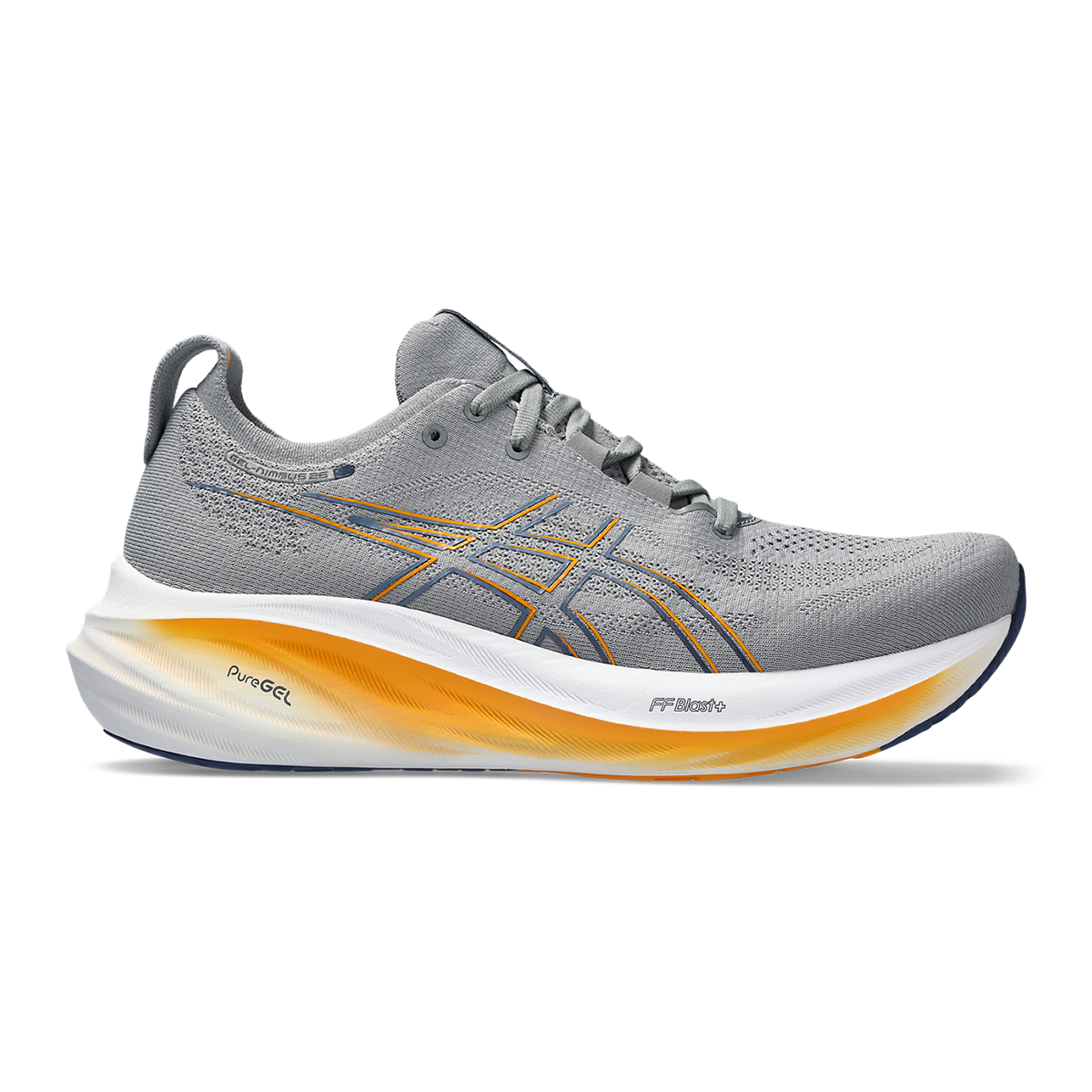 Asics Gel Nimbus 26 - Sheet Rock - Thunder Blue