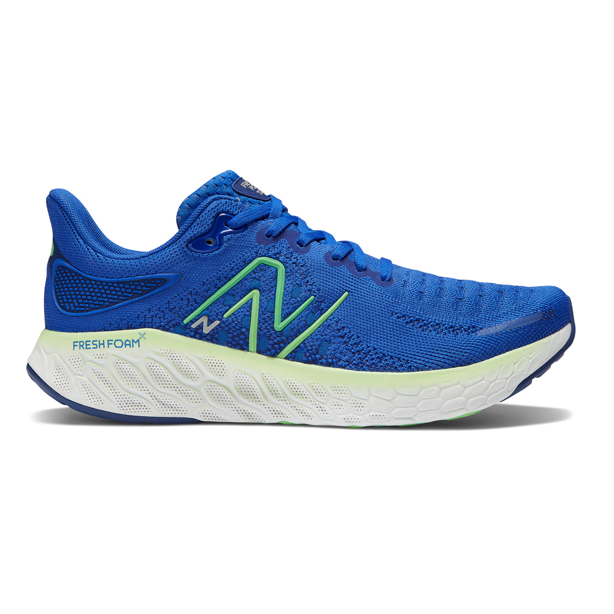 New Balance Fresh Foam X 1080 V12 - Blue - Green Apple - Vibrant Spring - Victory Blue