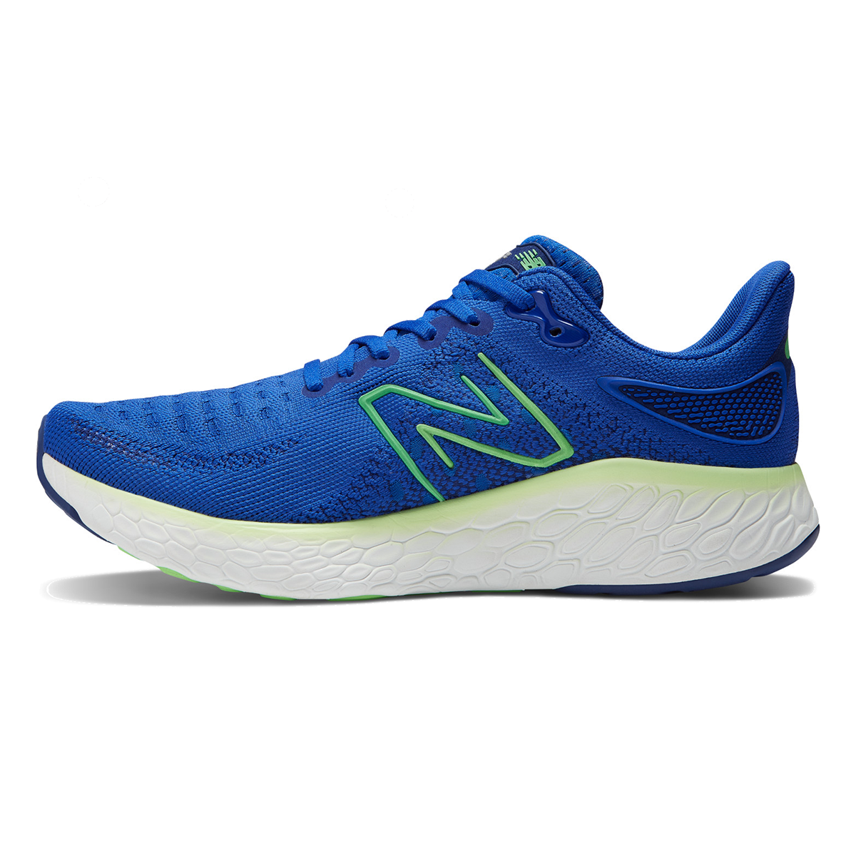 New Balance Fresh Foam X 1080 V12 - Blue - Green Apple - Vibrant Spring - Victory Blue