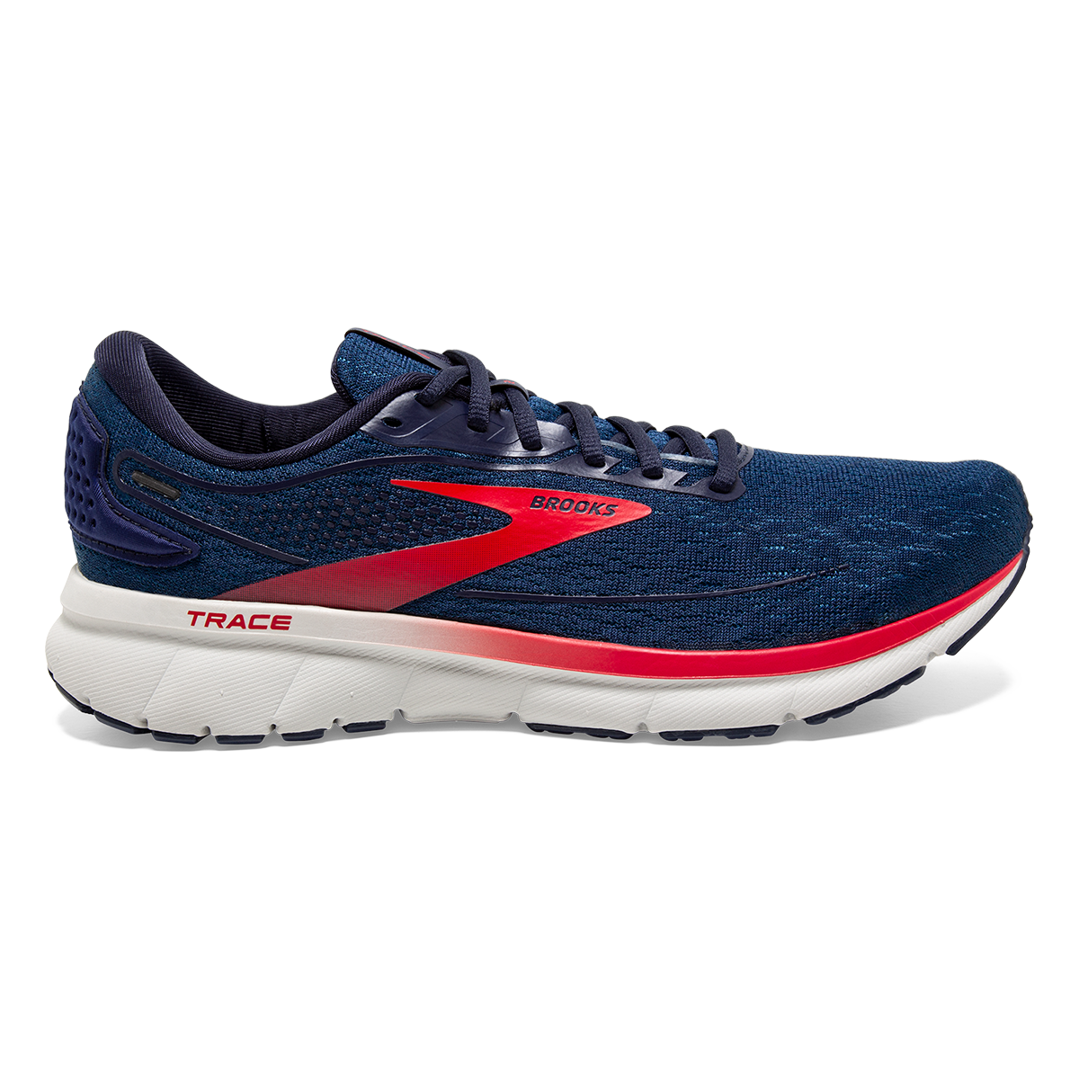 Brooks Trace 2 - Peacoat - Grey - Red