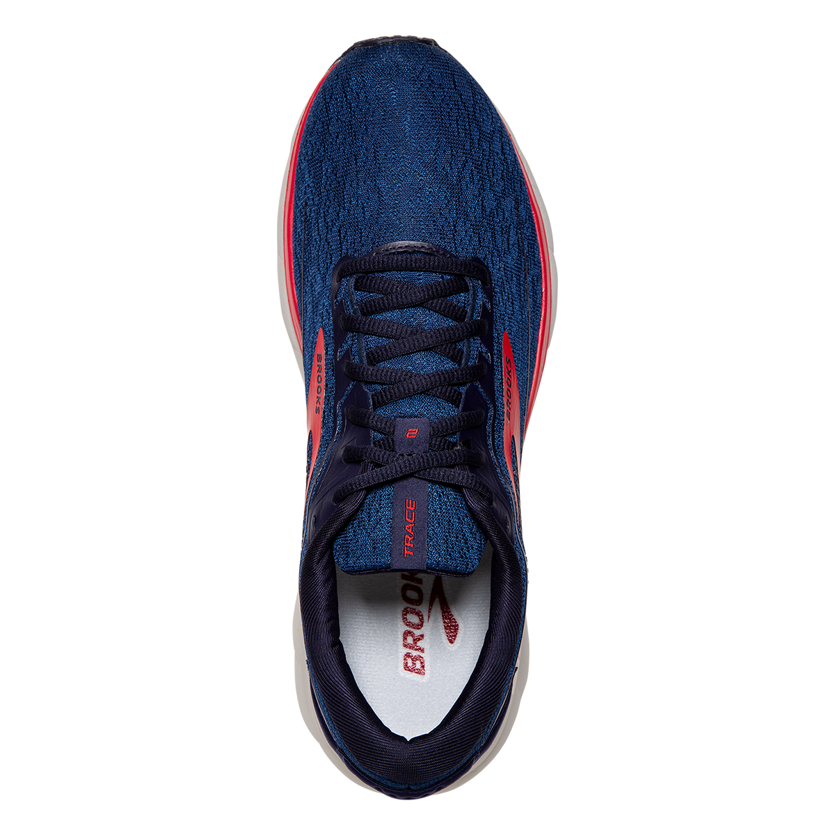 Brooks Trace 2 - Peacoat - Grey - Red