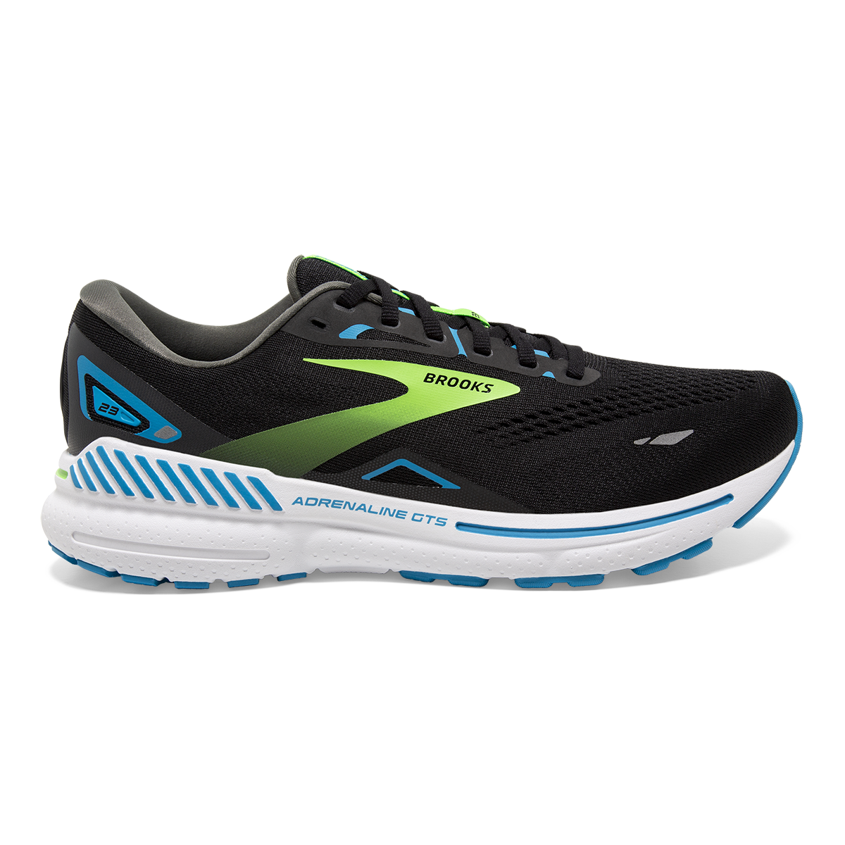 Brooks Adrenaline GTS 23 - Black - Hawaiian Ocean - Green