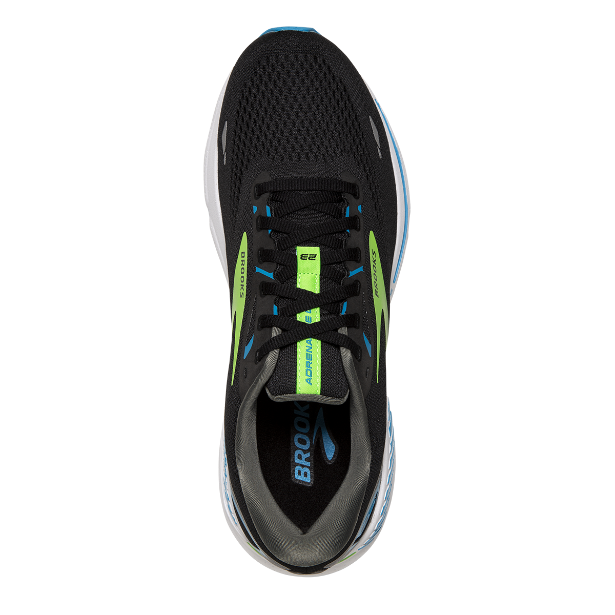 Brooks Adrenaline GTS 23 - Black - Hawaiian Ocean - Green