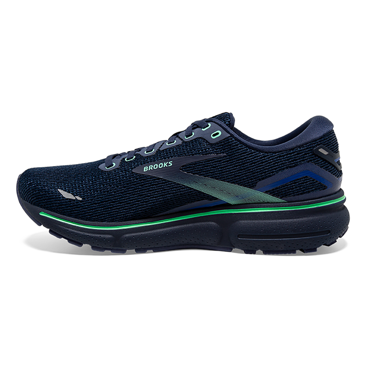 Brooks Ghost 15 - Crown Blue - Black - Green