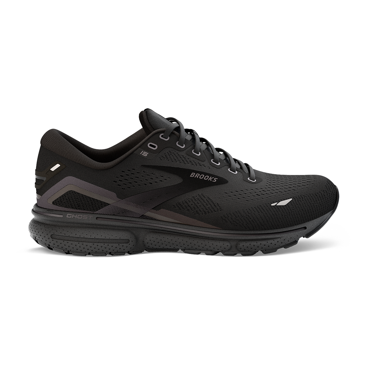 Brooks Ghost 15 - Black - Black - Ebony