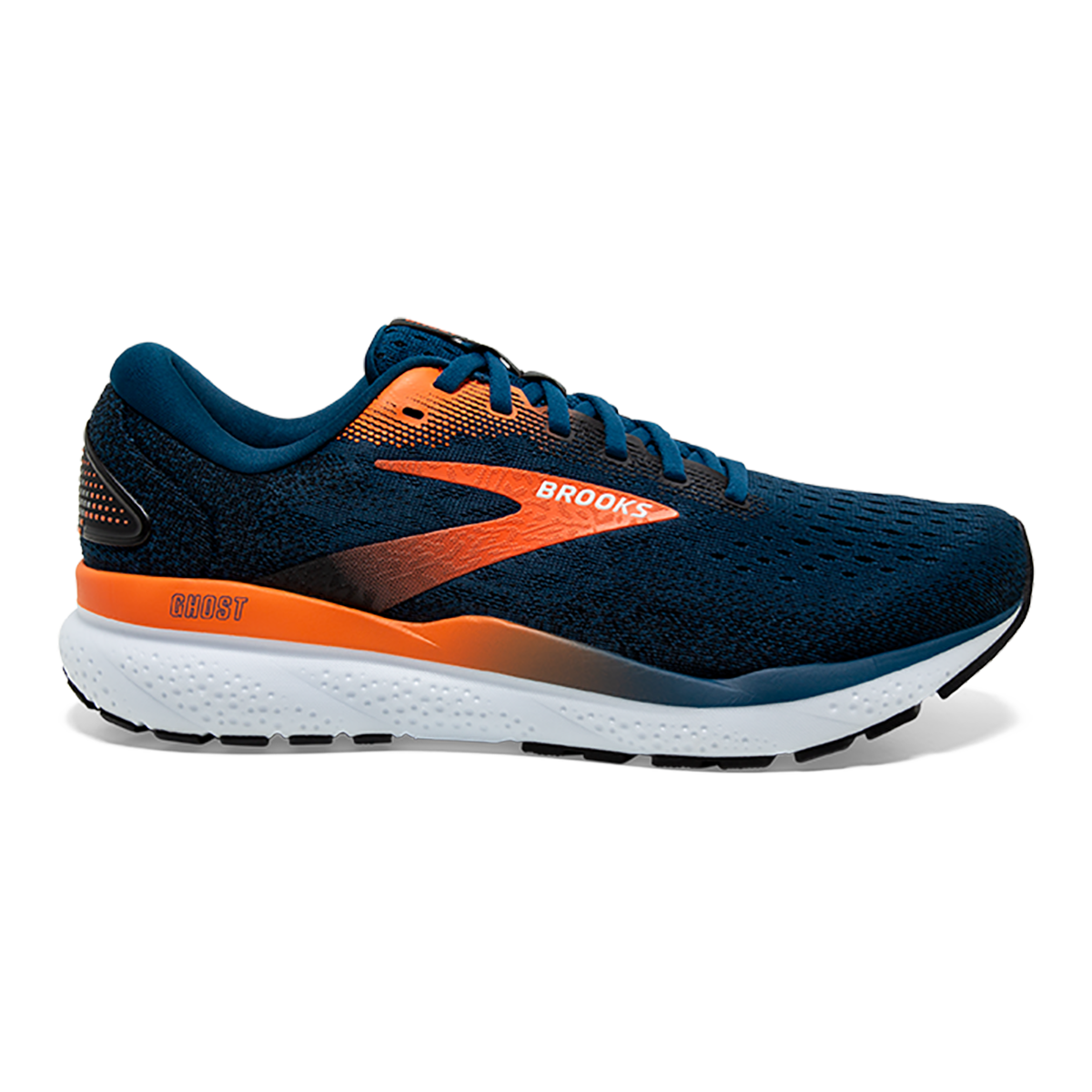 Brooks Ghost 16 - Blue Opal - Black - Nasturtium