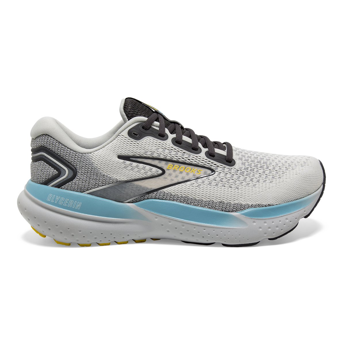 Brooks Glycerin 21 - Coconut - Forged Iron - Yellow