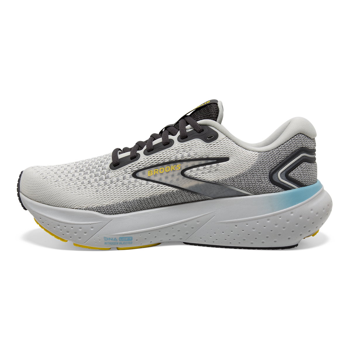 Brooks Glycerin 21 - Coconut - Forged Iron - Yellow