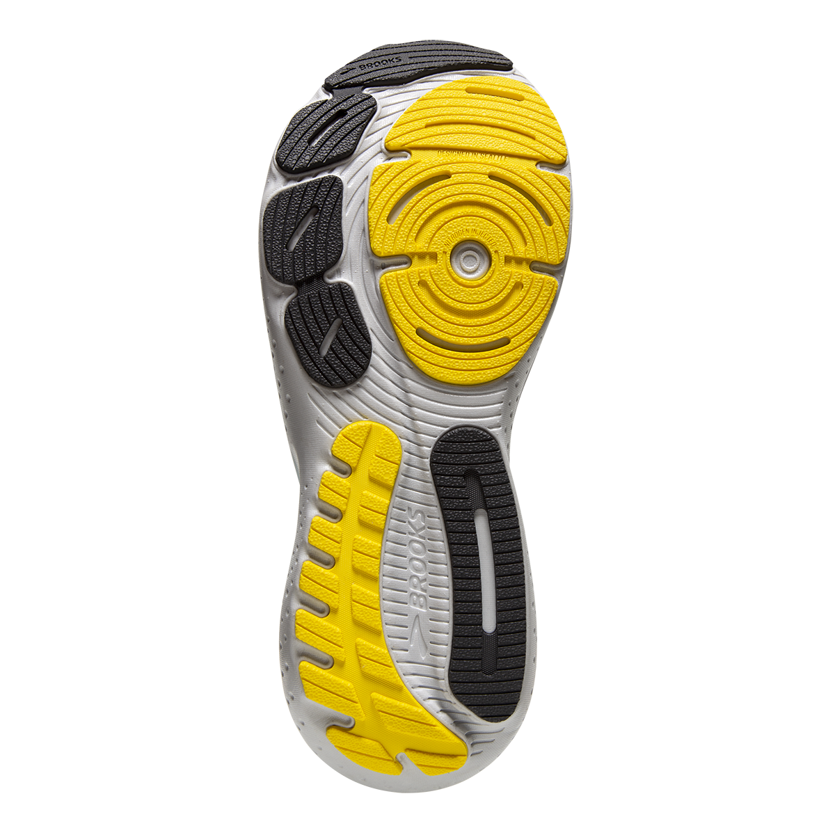 Brooks Glycerin 21 - Coconut - Forged Iron - Yellow