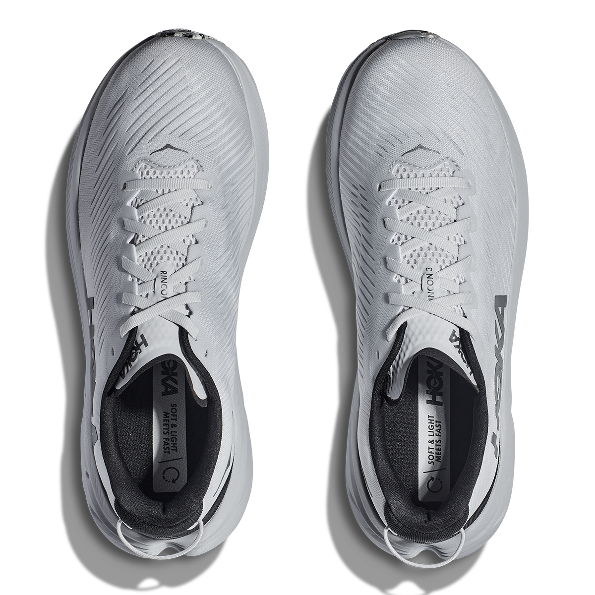 Hoka Rincon 3 - Nimbus Cloud - Steel Wool