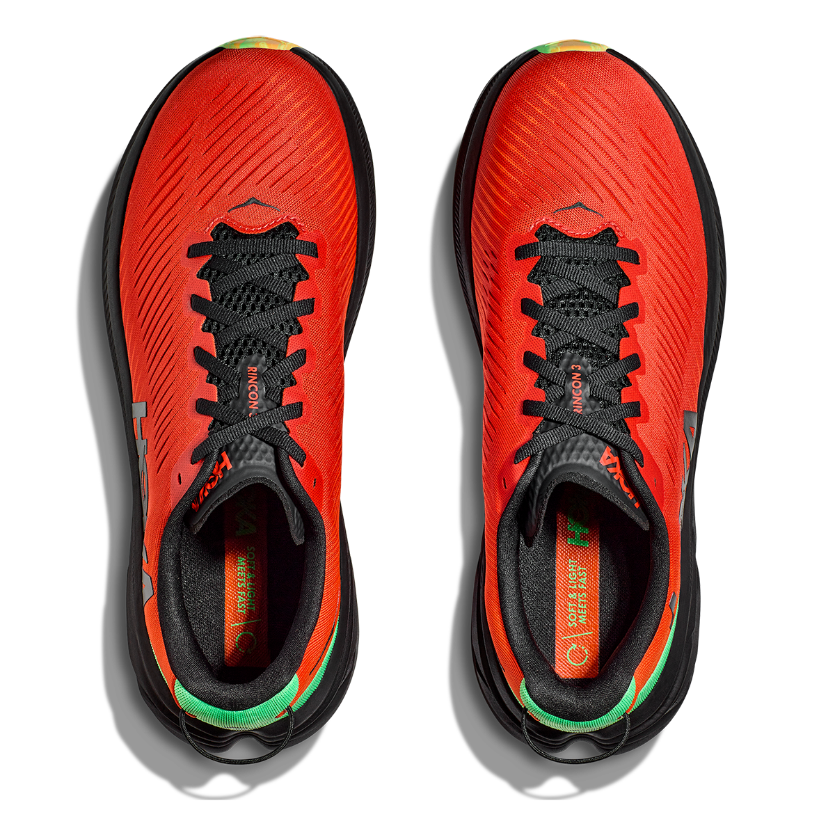 Hoka Rincon 3 - Red Alert - Flame