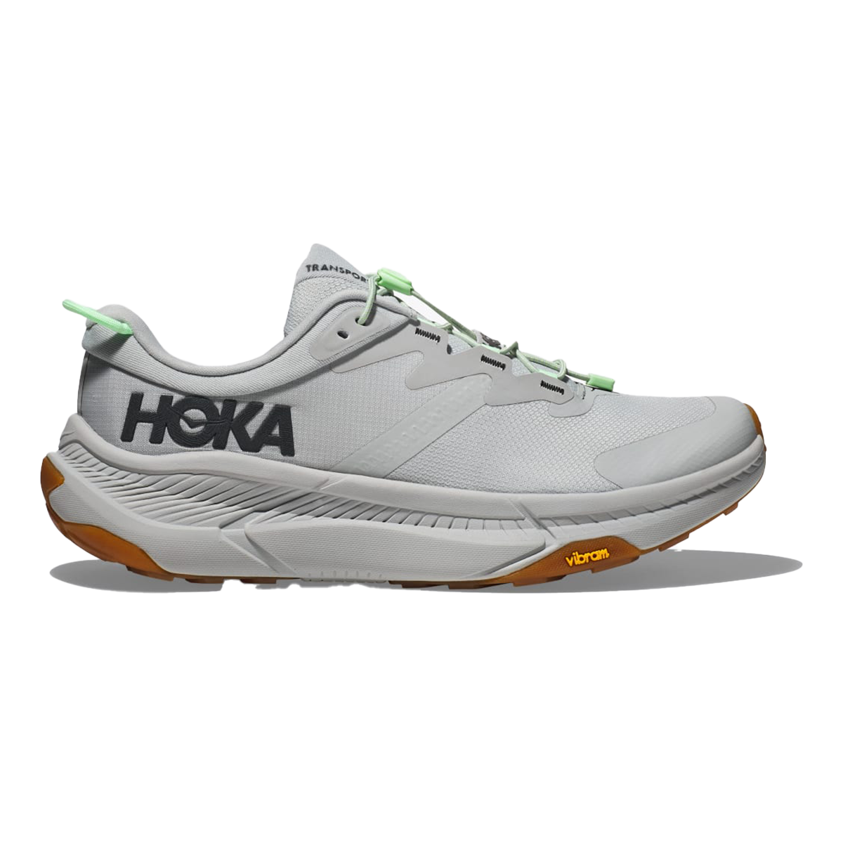 Hoka Transport - Harbor Mist - Lime Glow