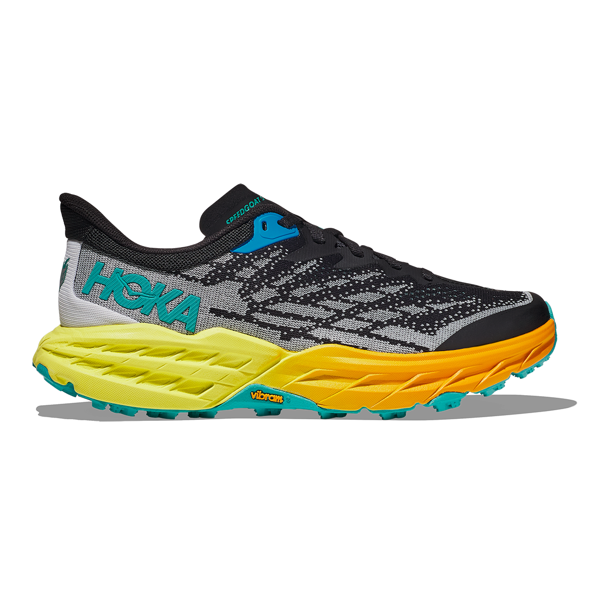 Hoka Speedgoat 5 - Black - Evening Primrose