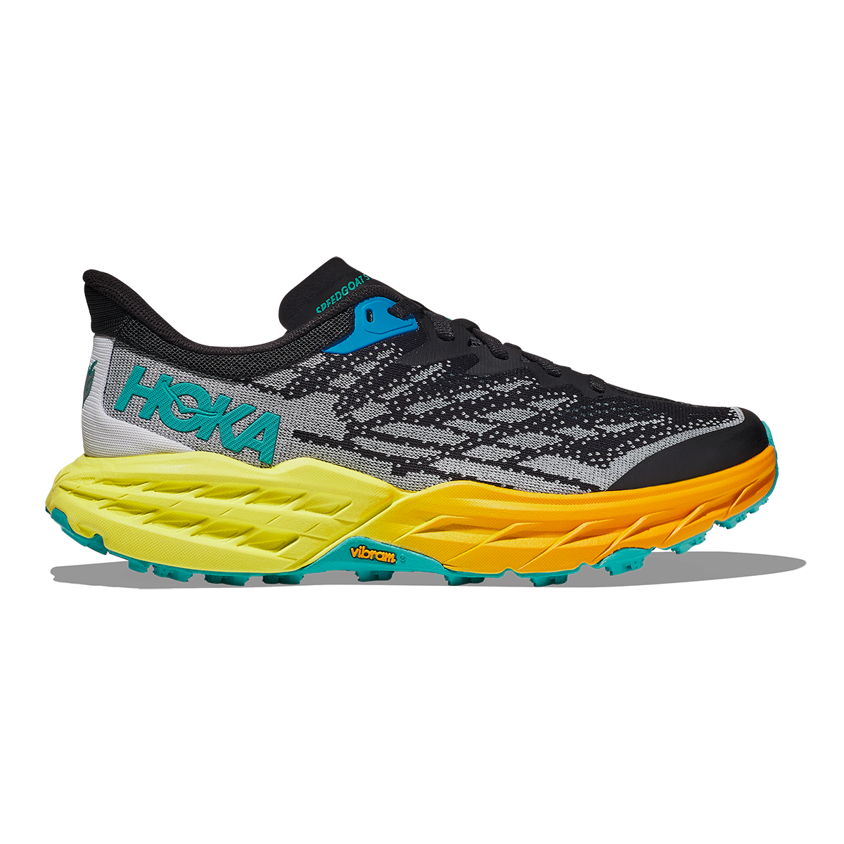 Hoka Speedgoat 5 - Black - Evening Primrose