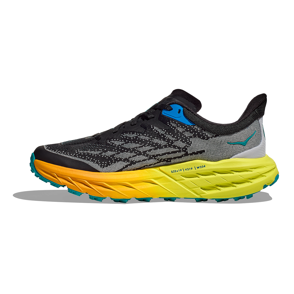 Hoka Speedgoat 5 - Black - Evening Primrose