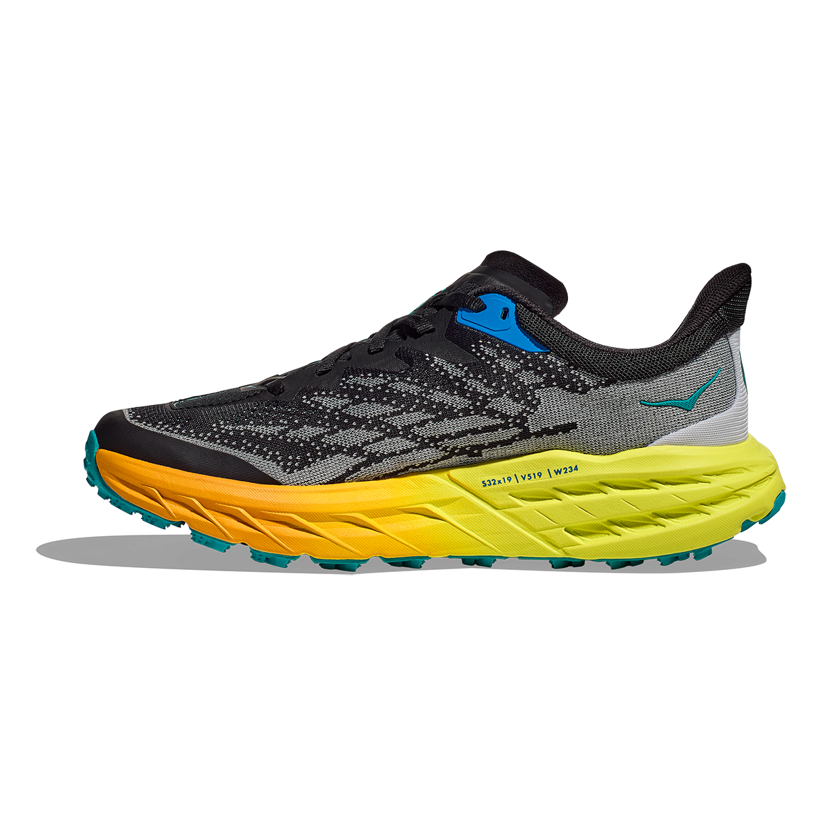 Hoka Speedgoat 5 - Black - Evening Primrose