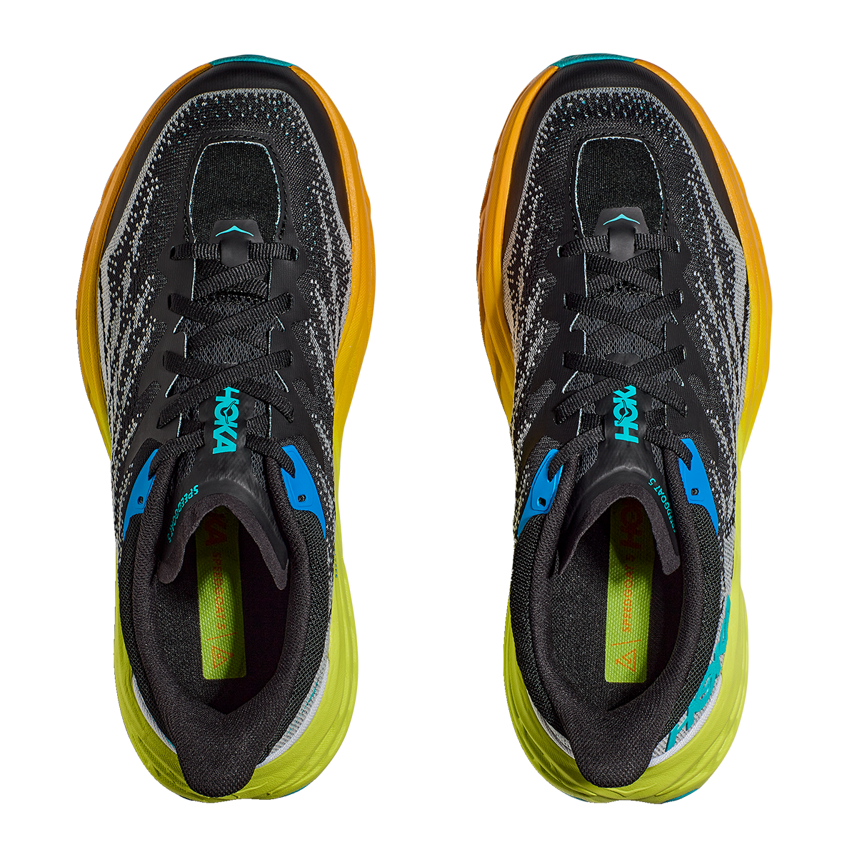 Hoka Speedgoat 5 - Black - Evening Primrose