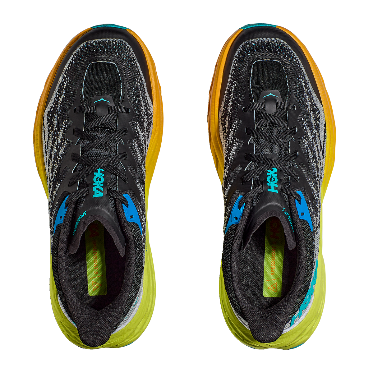 Hoka Speedgoat 5 - Black - Evening Primrose