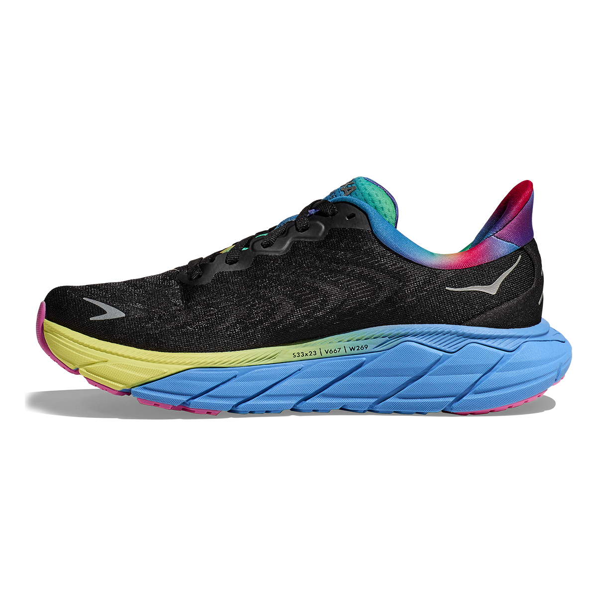 Hoka Arahi 6 - Black - Silver