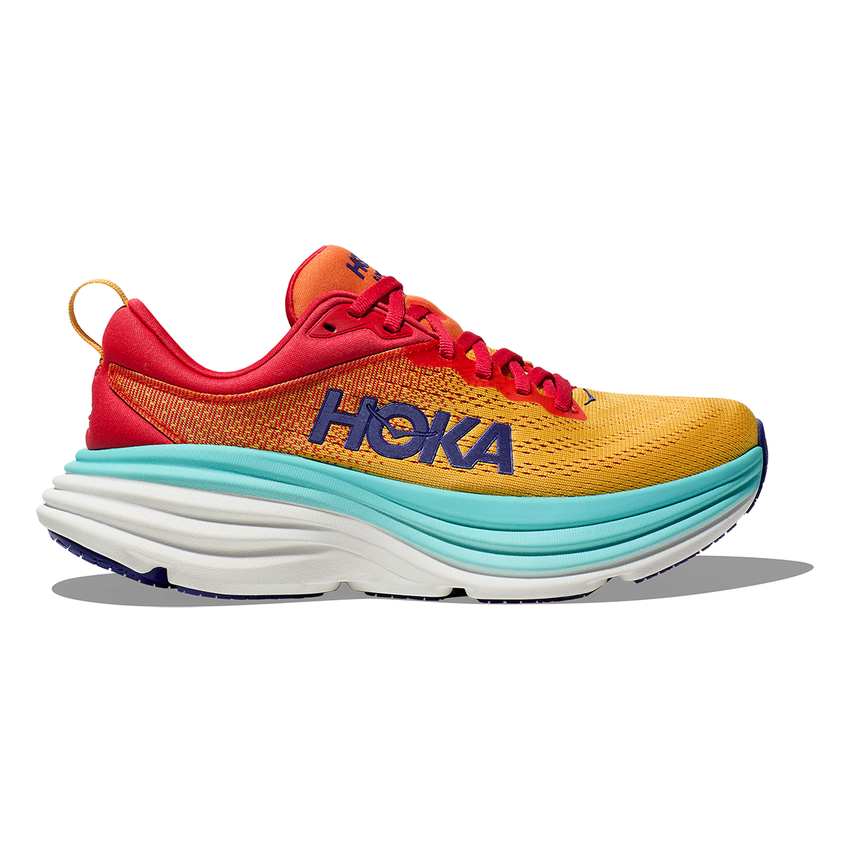 Hoka Bondi 8 - Cerise - Cloudless