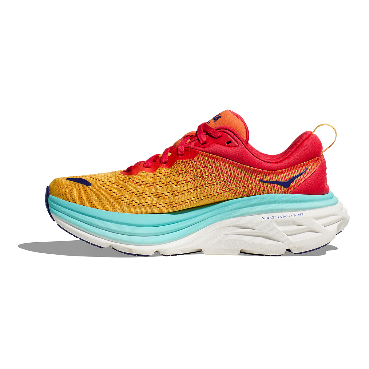 Hoka Bondi 8 - Cerise - Cloudless