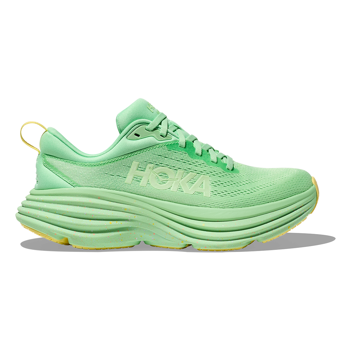 Hoka Bondi 8 - Lime Glow - Lemonade