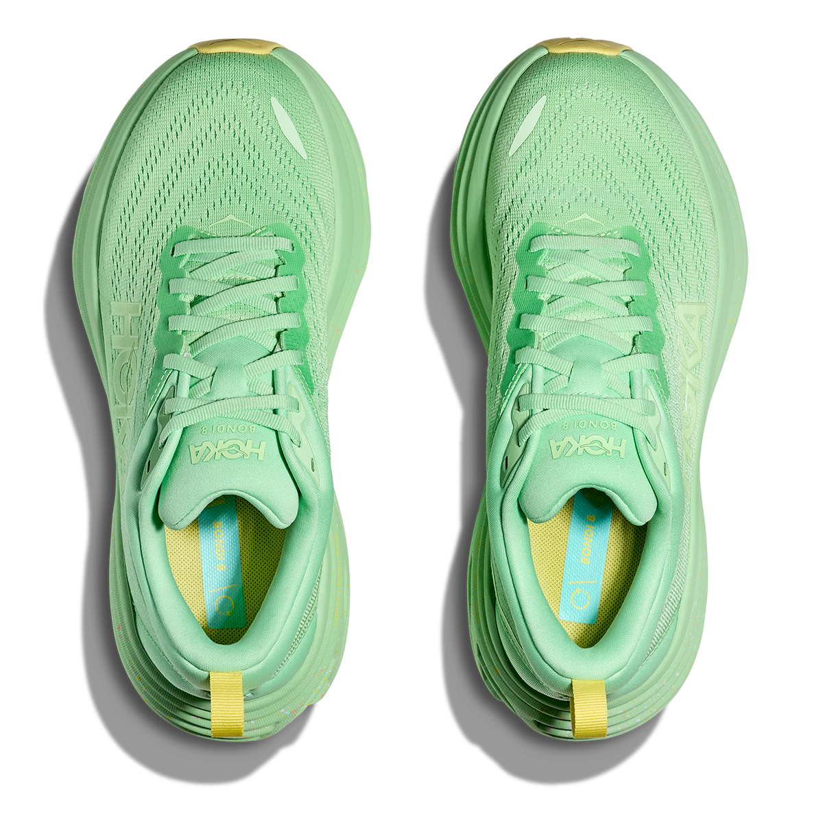 Hoka Bondi 8 - Lime Glow - Lemonade