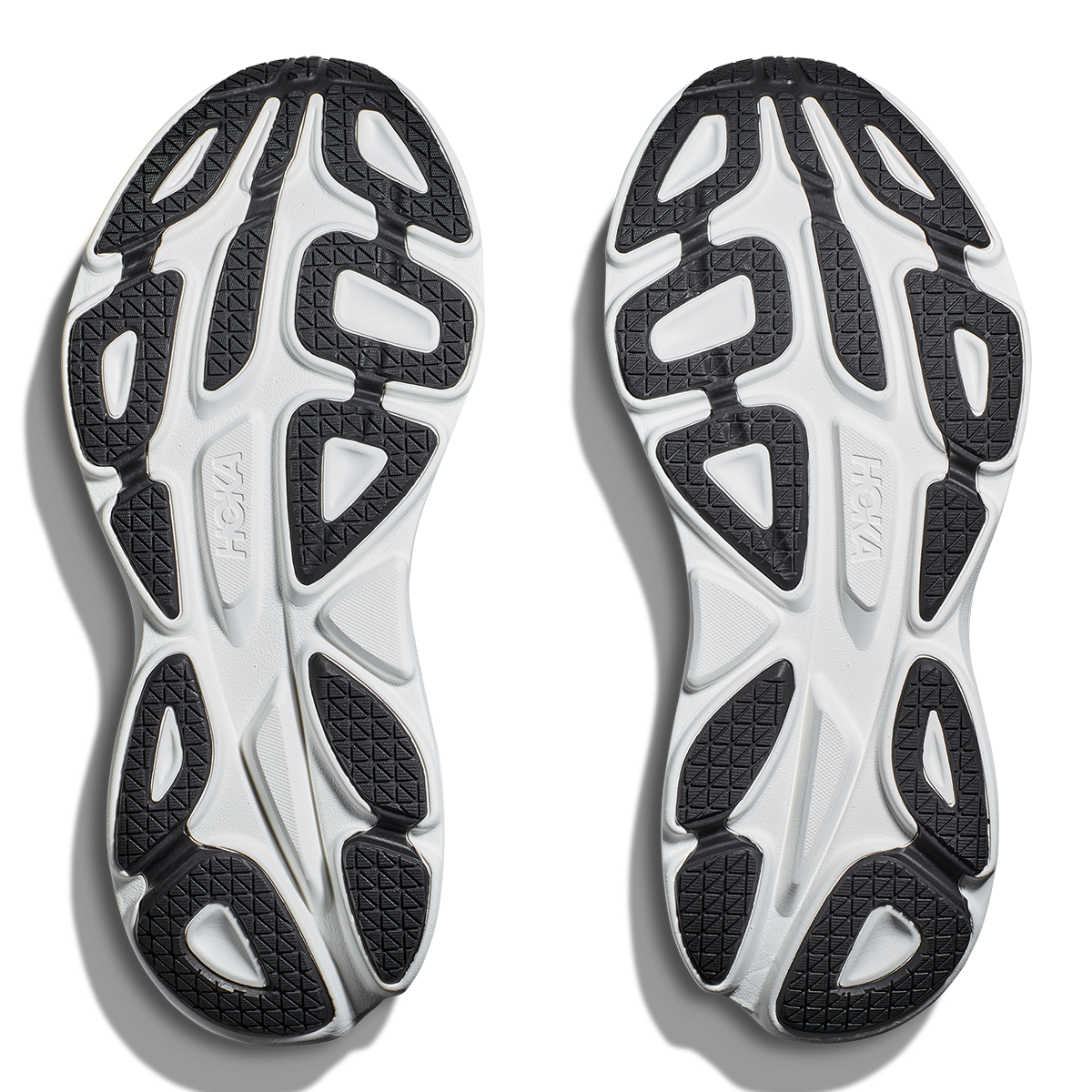 Hoka Bondi 8 - White - Black