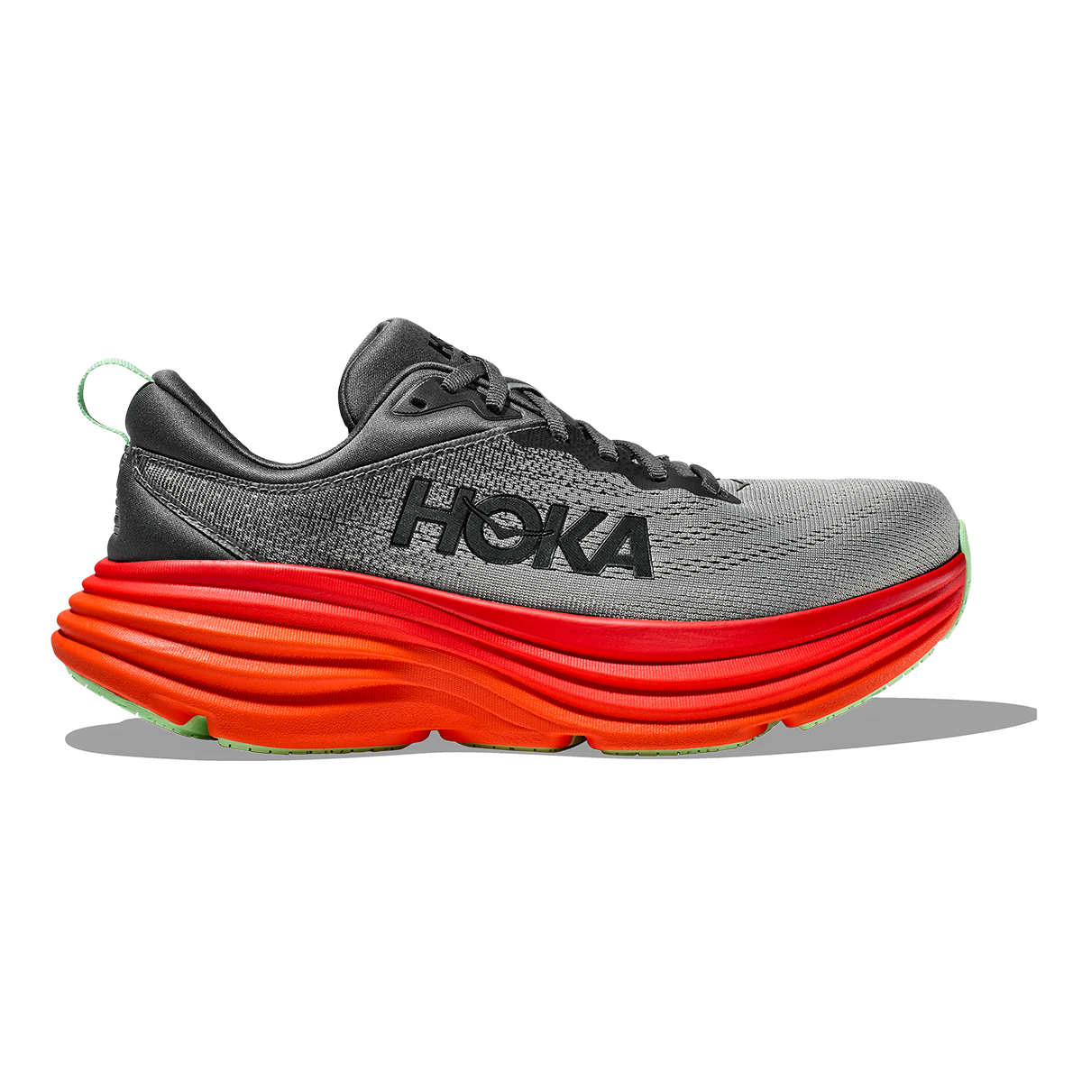 Hoka Bondi 8 - Castlerock - Flame