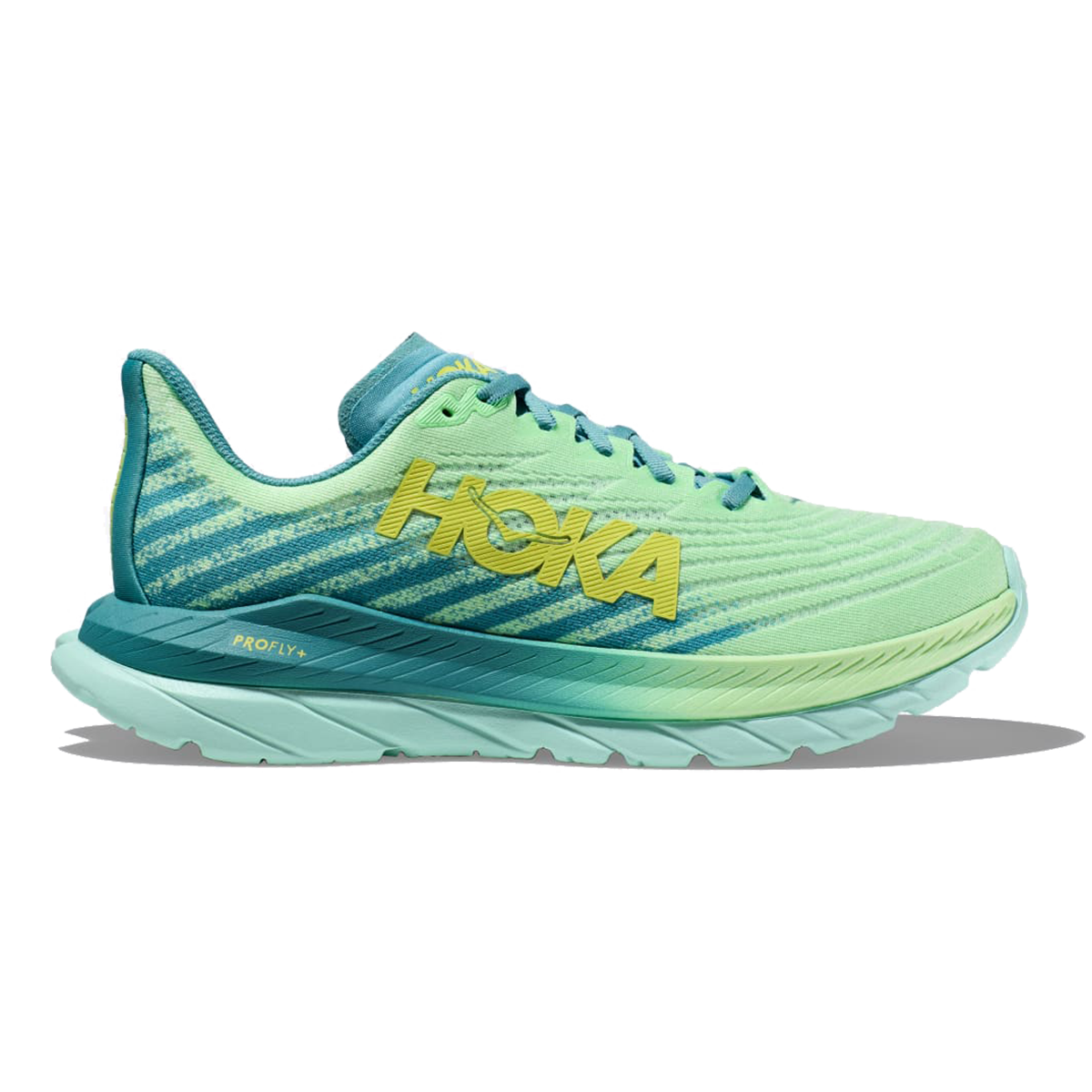 Hoka Mach 5 - Lime Glow - Ocean Mist