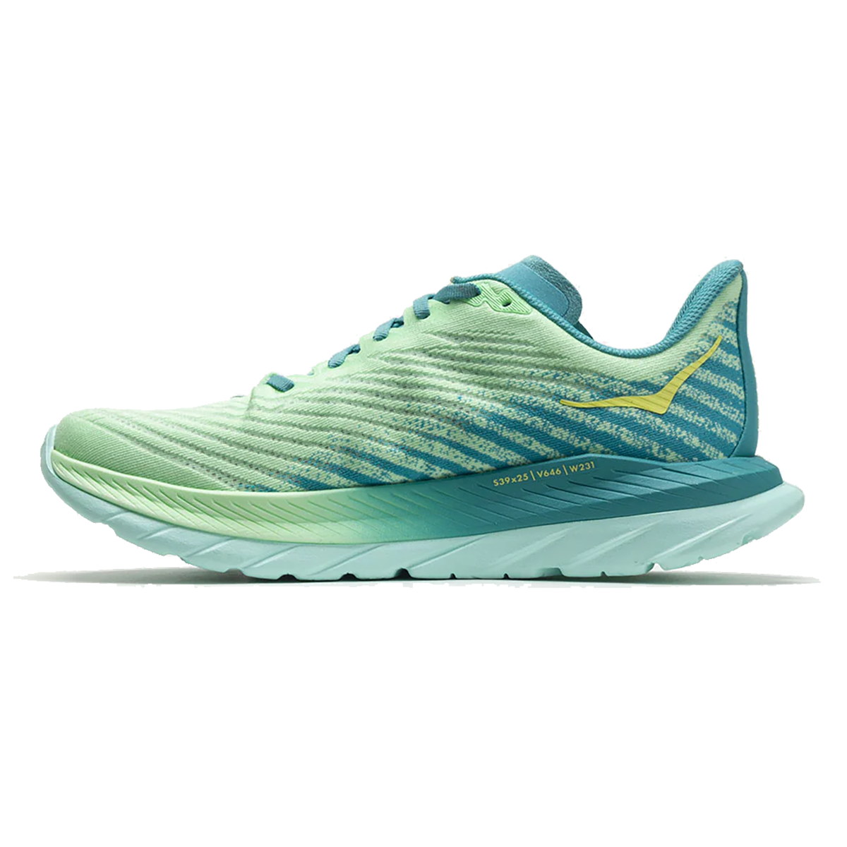 Hoka Mach 5 - Lime Glow - Ocean Mist