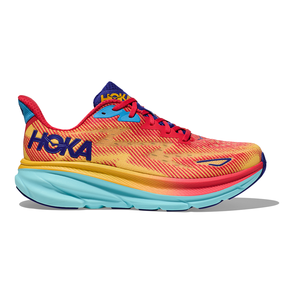 Hoka Clifton 9 - Cerise - Cloudless