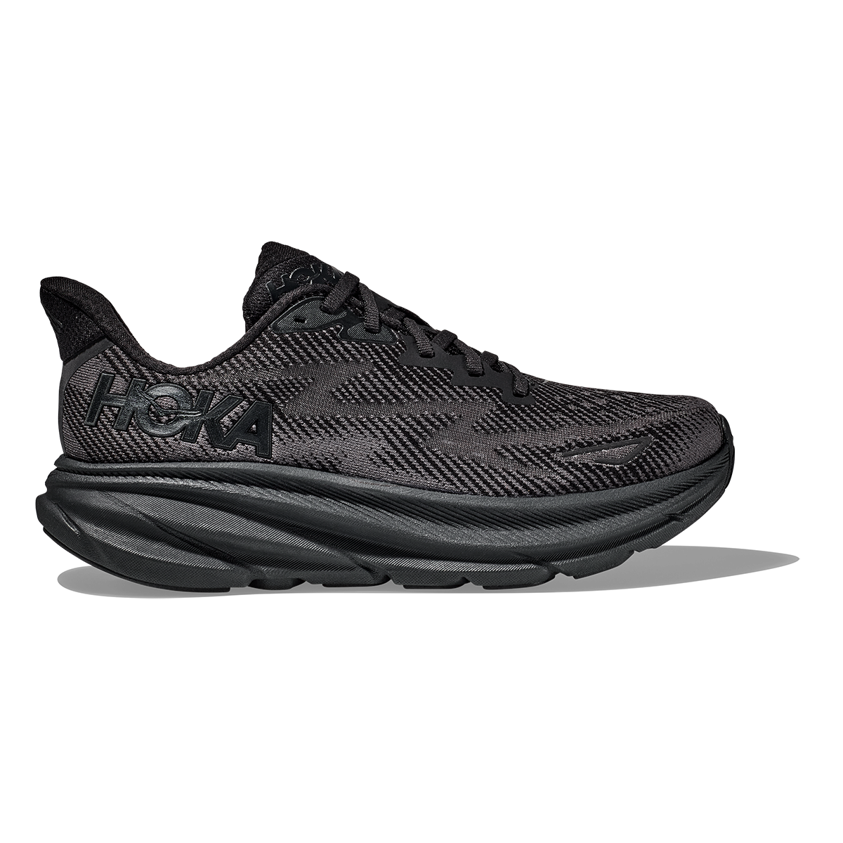 Hoka Clifton 9 - Black - Black