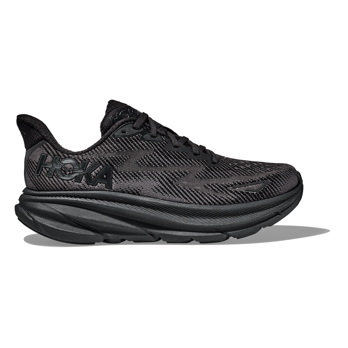 Hoka Clifton 9 - Black - Black