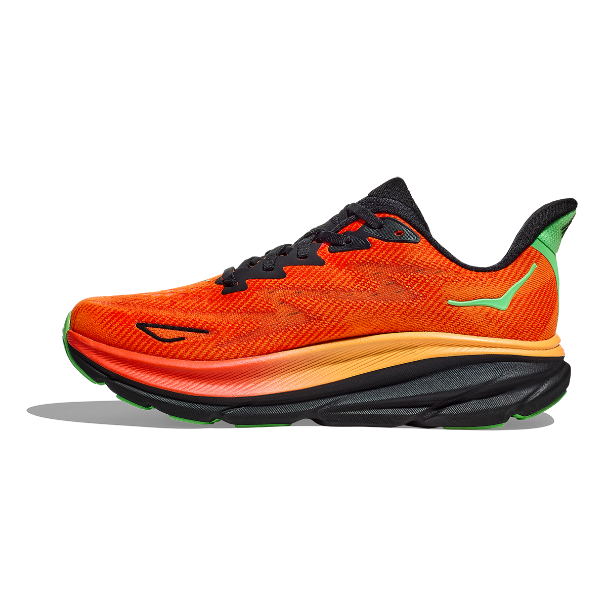 Hoka Clifton 9 - Flame - Vibrant Orange