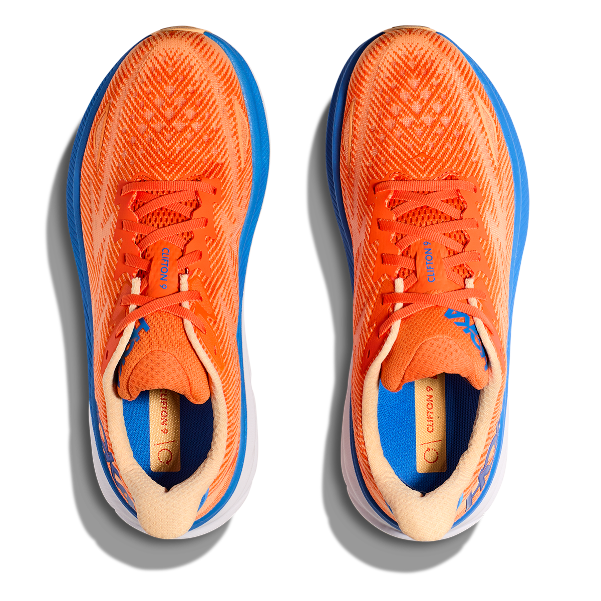 Hoka Clifton 9 - Vibrant Orange - Impala