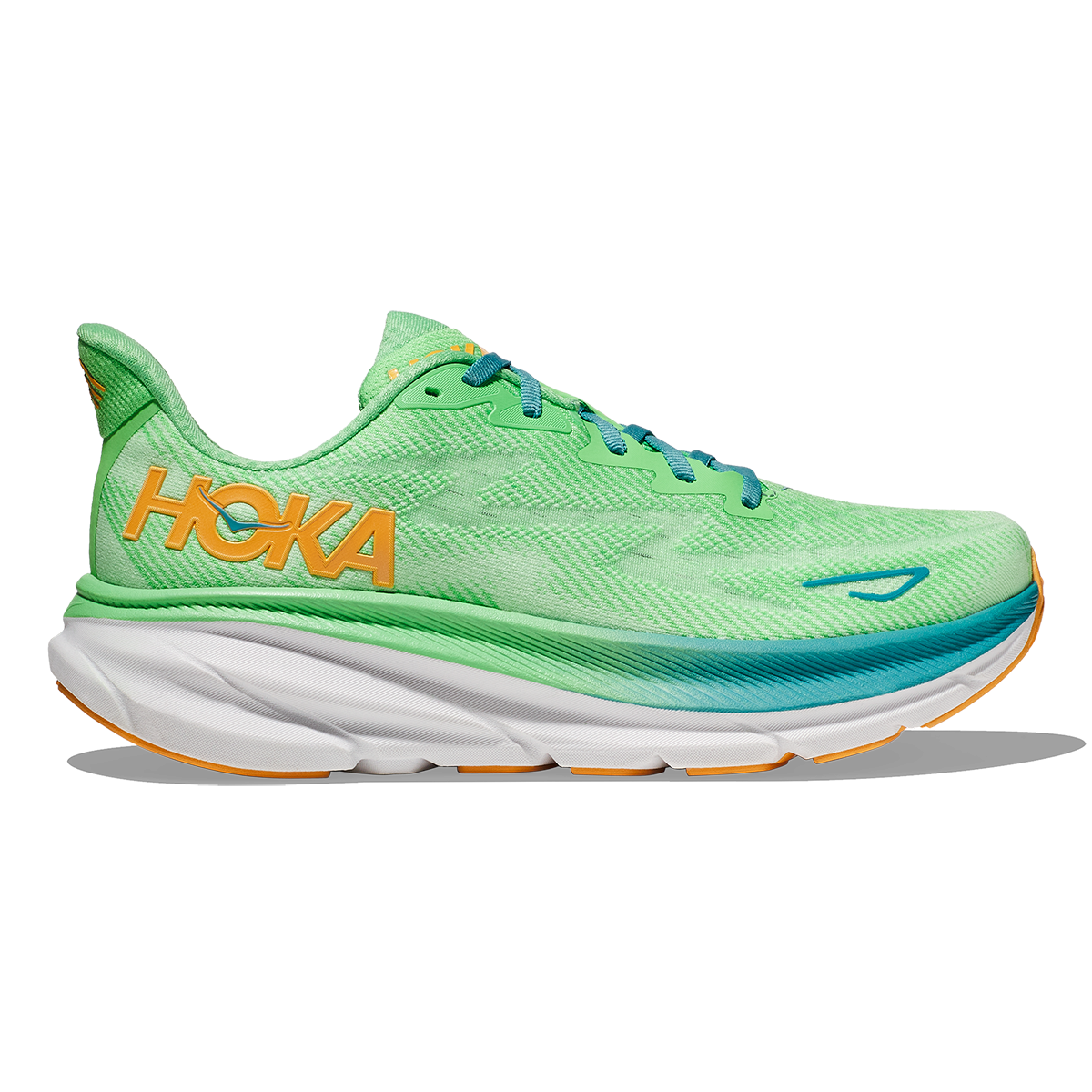 Hoka Clifton 9 - Zest - Lime Glow