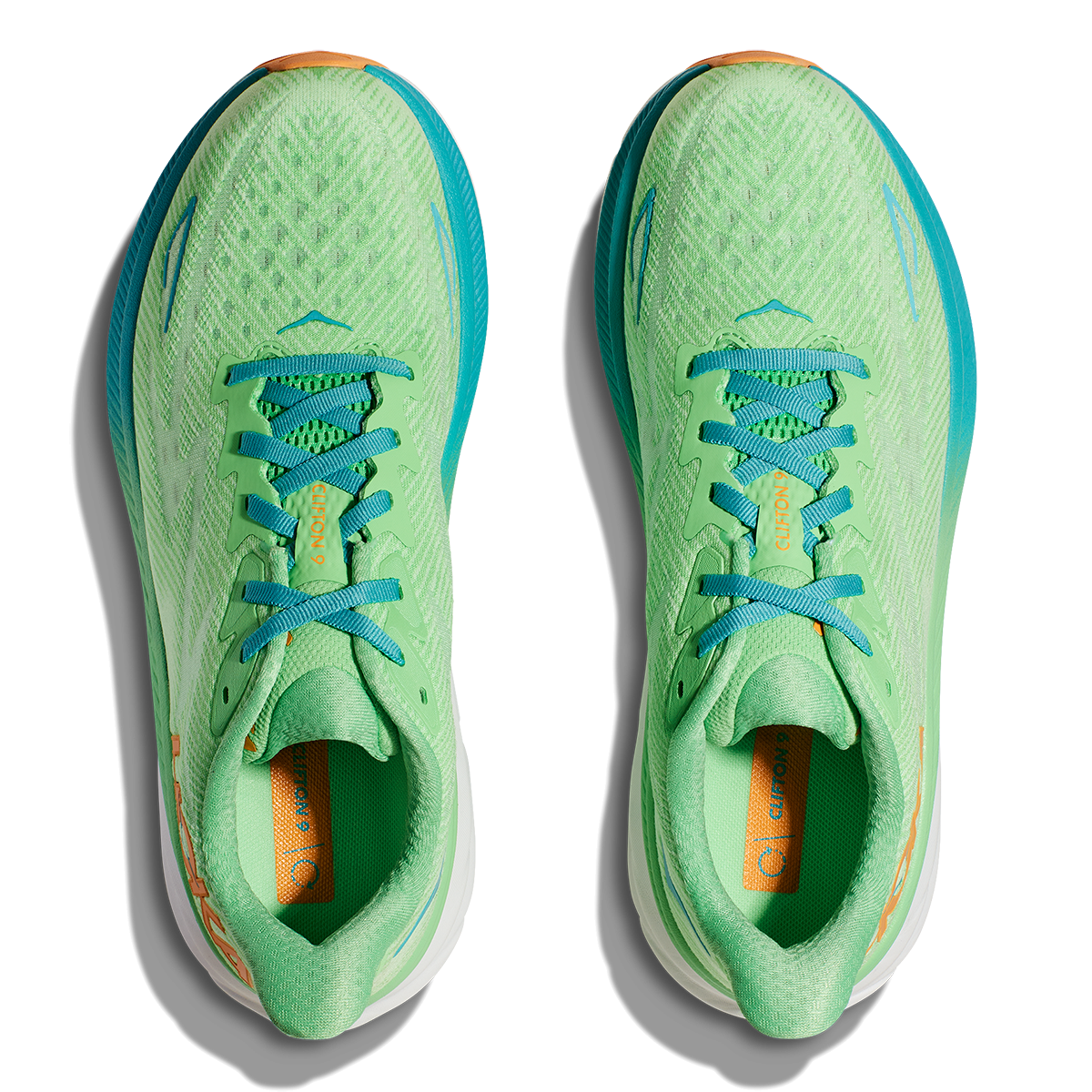 Hoka Clifton 9 - Zest - Lime Glow