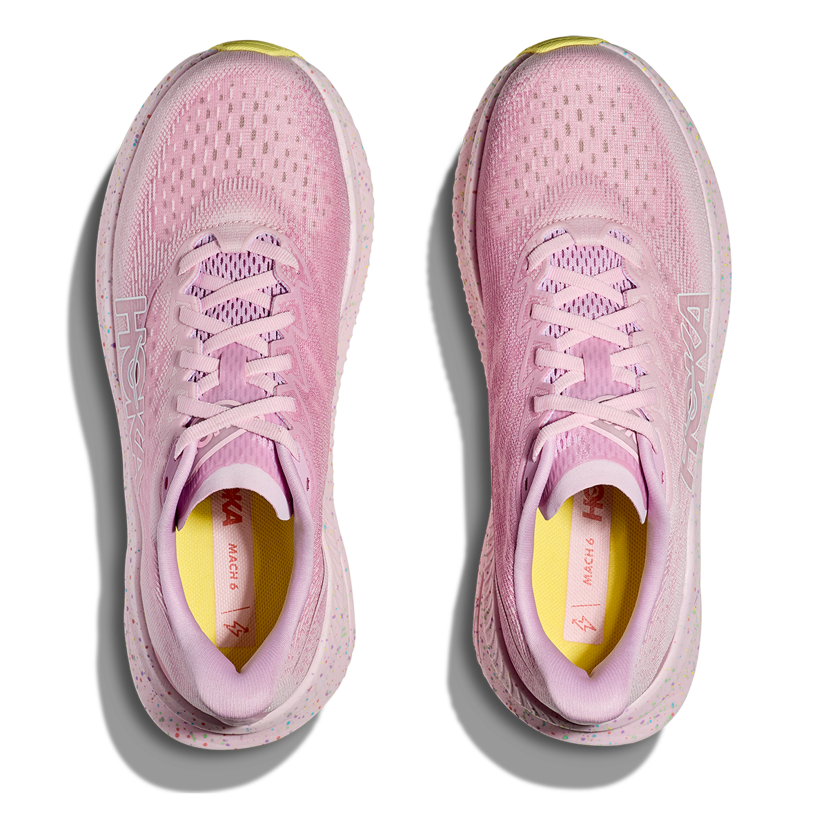 Hoka Mach 6 - Pink Twilight - Lemonade