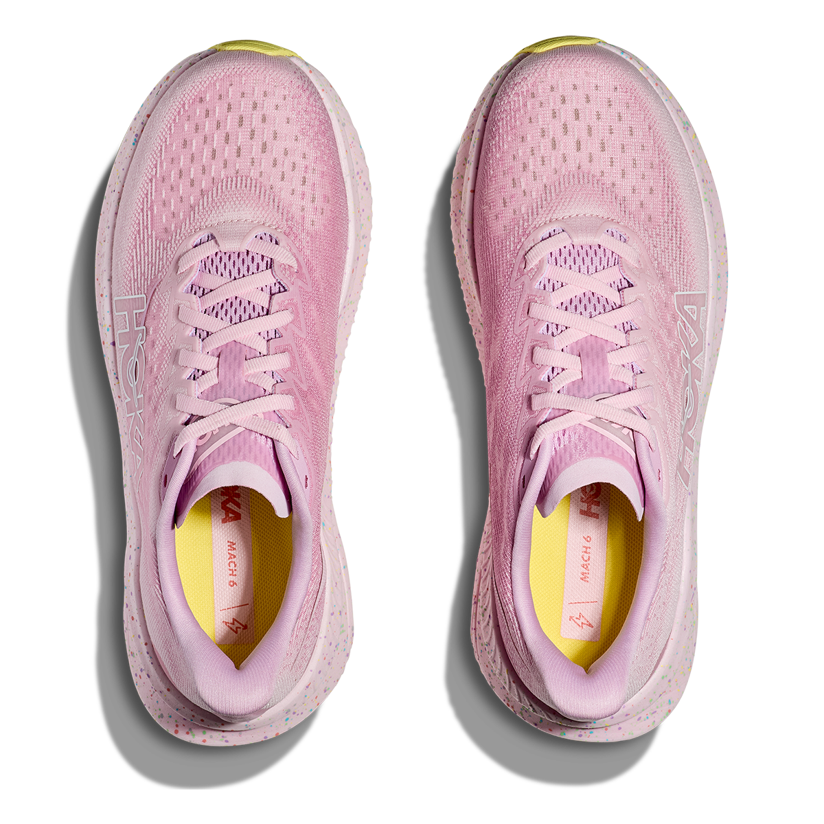 Hoka Mach 6 - Pink Twilight - Lemonade