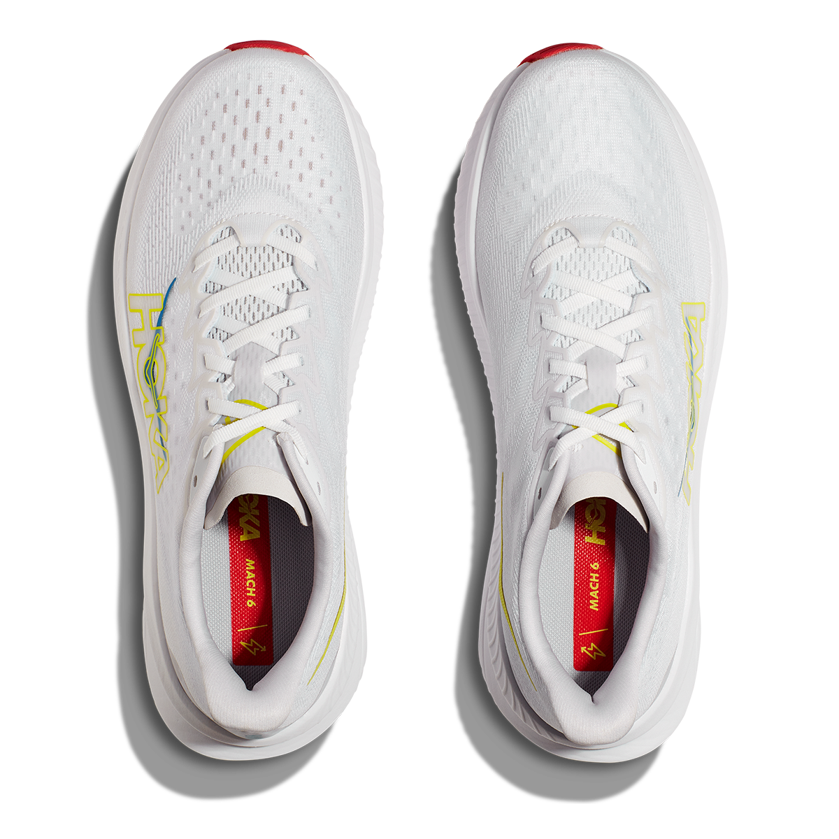 Hoka Mach 6 - White - Nimbus Cloud