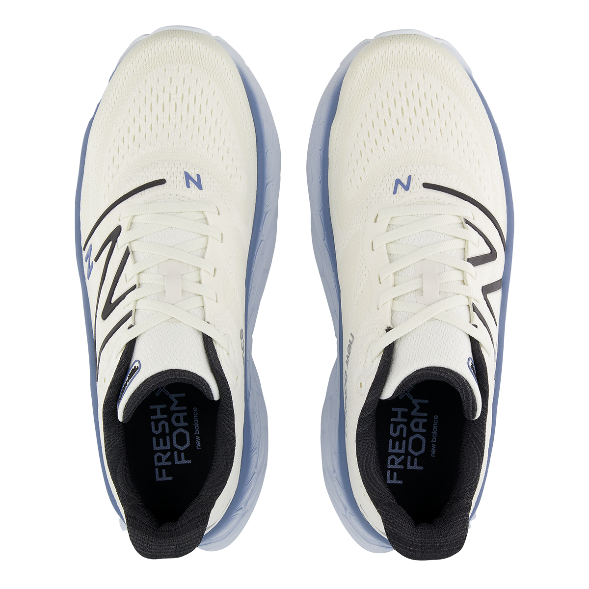 New Balance Fresh Foam X More V4 - Sea Salt - Blue Ice