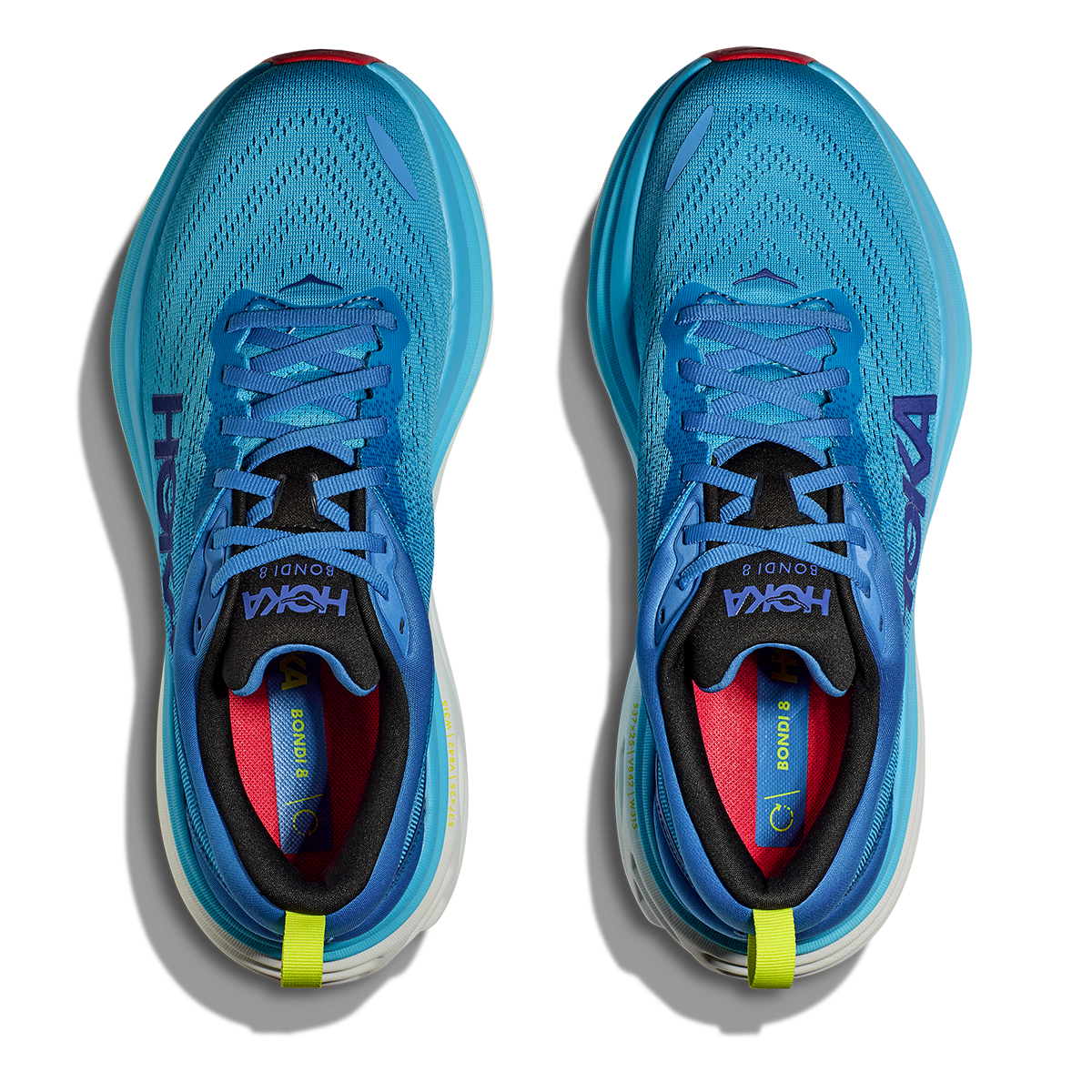 Hoka Bondi 8 - Virtual Blue - Swim Day