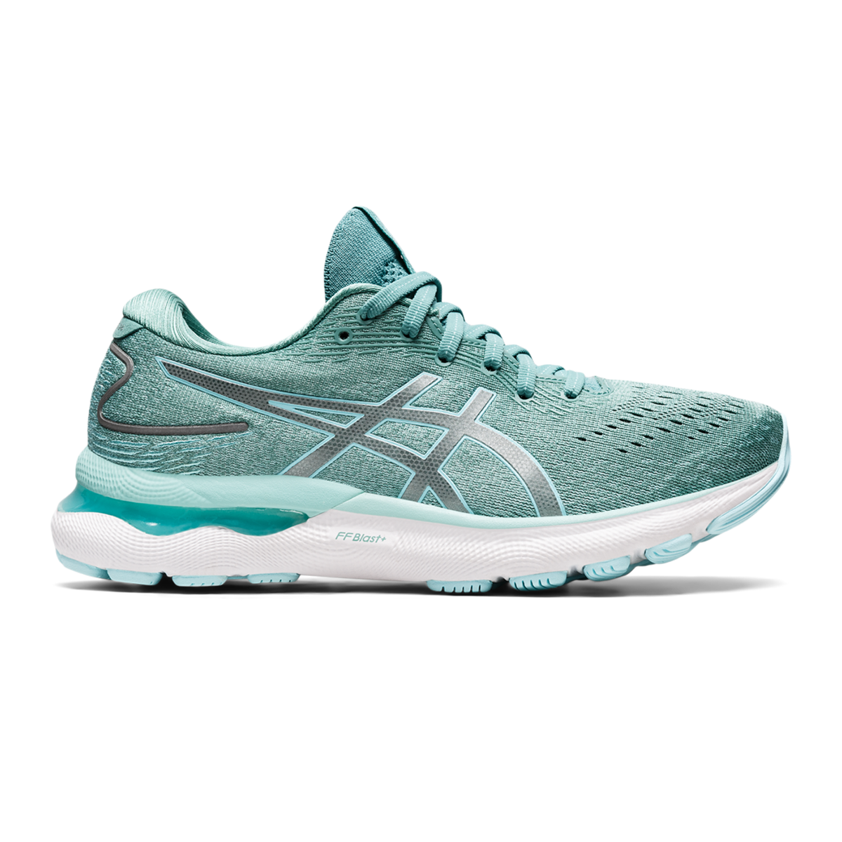 Asics Gel Nimbus 24 - Sage - Clear Blue