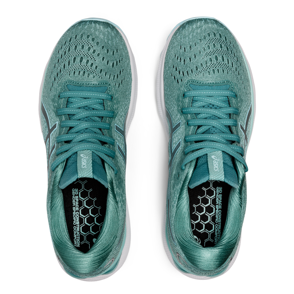 Asics Gel Nimbus 24 - Sage - Clear Blue