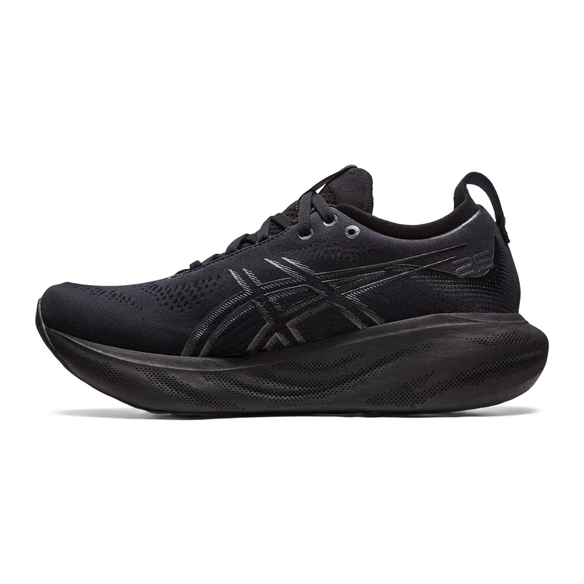 Asics Gel Nimbus 25 - Black - Graphite Grey