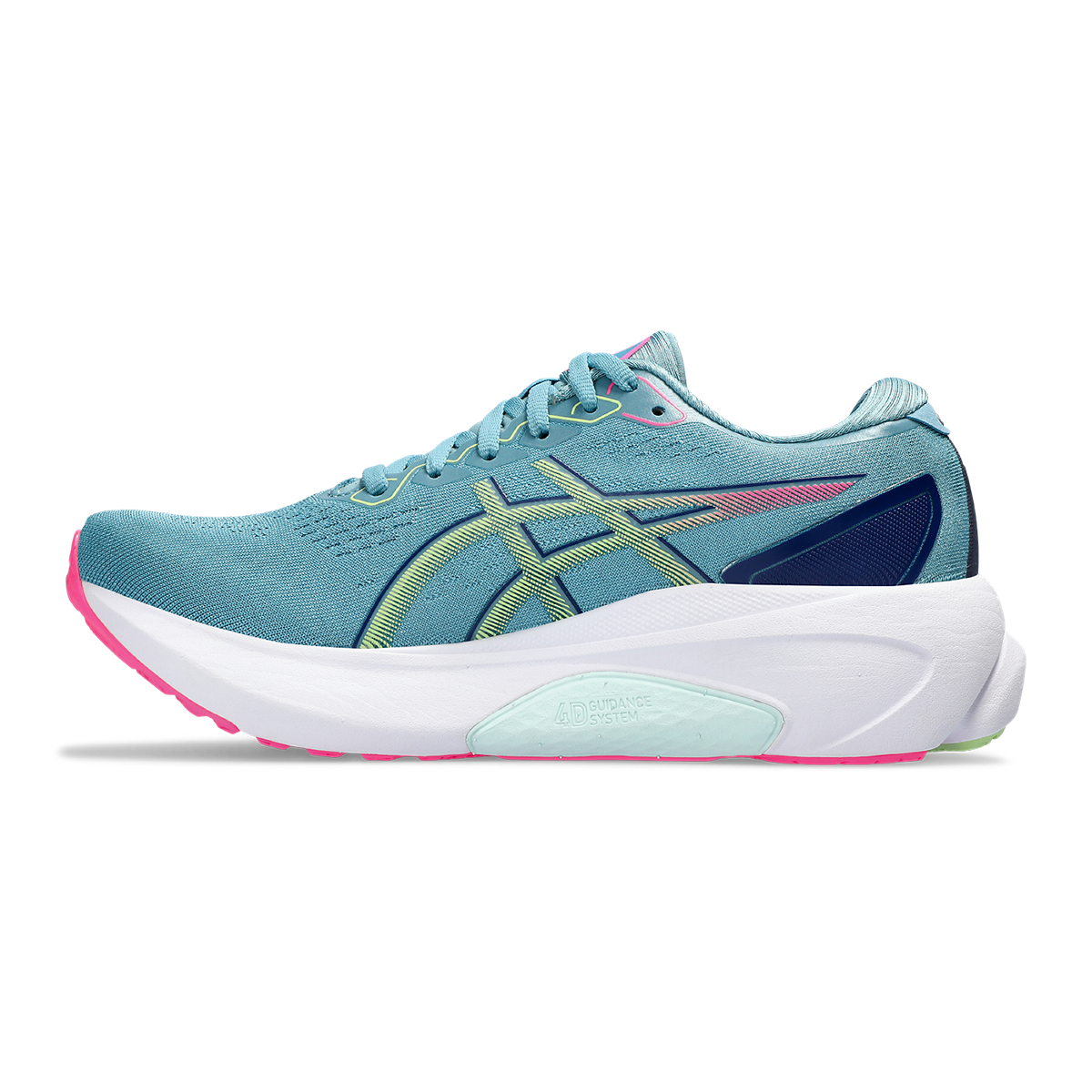 Asics Gel Kayano 30 - Gris Blue - Lime Green