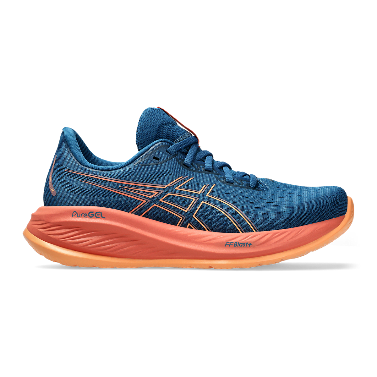 Asics Gel Cumulus 26 - Rich Navy - Faded Orange