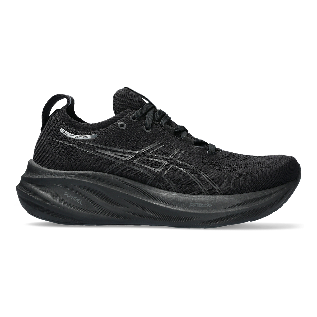 Asics Gel Nimbus 26 - Black - Black